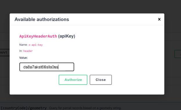 Authorize Key